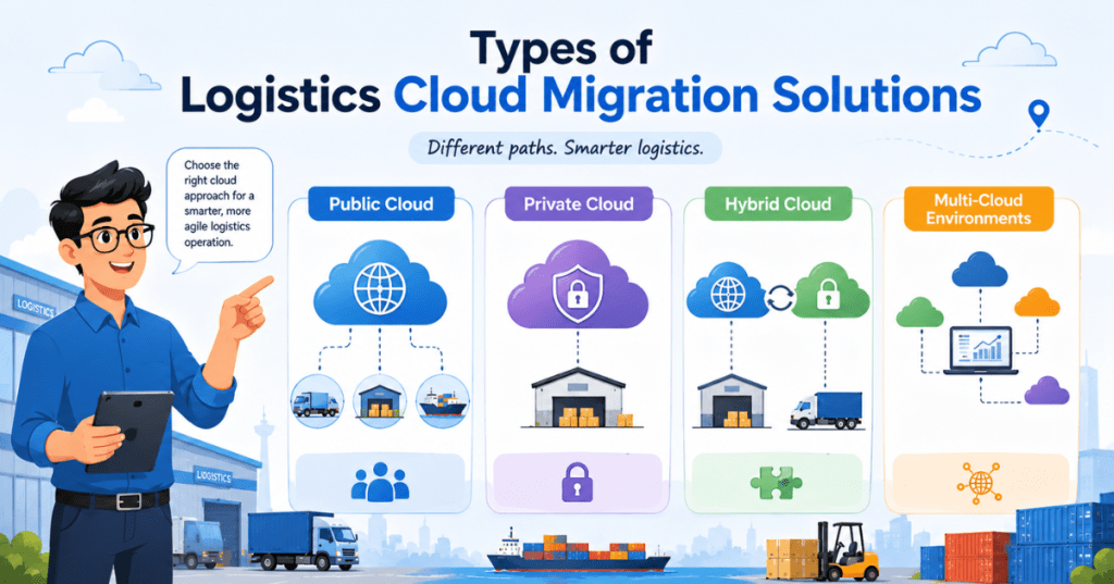 types-of-logistics-cloud-migration-solutions
